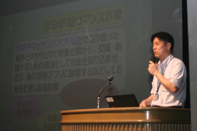 延岡会場：大石係長